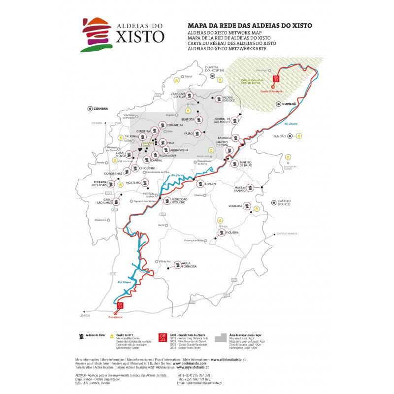 outpro-Adventure-Maps-Mapa-das-Serras-da-Lousã-e-Açor-Aldeias-do-Xisto