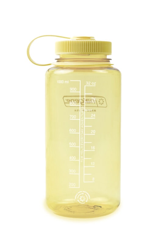 Nalgene Garrafa Wide Mouth Sustain Water Bottle 1L Amarelo