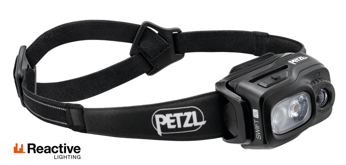 Petzl Lanterna Frontal Swift RL 1100 Lumens - Black