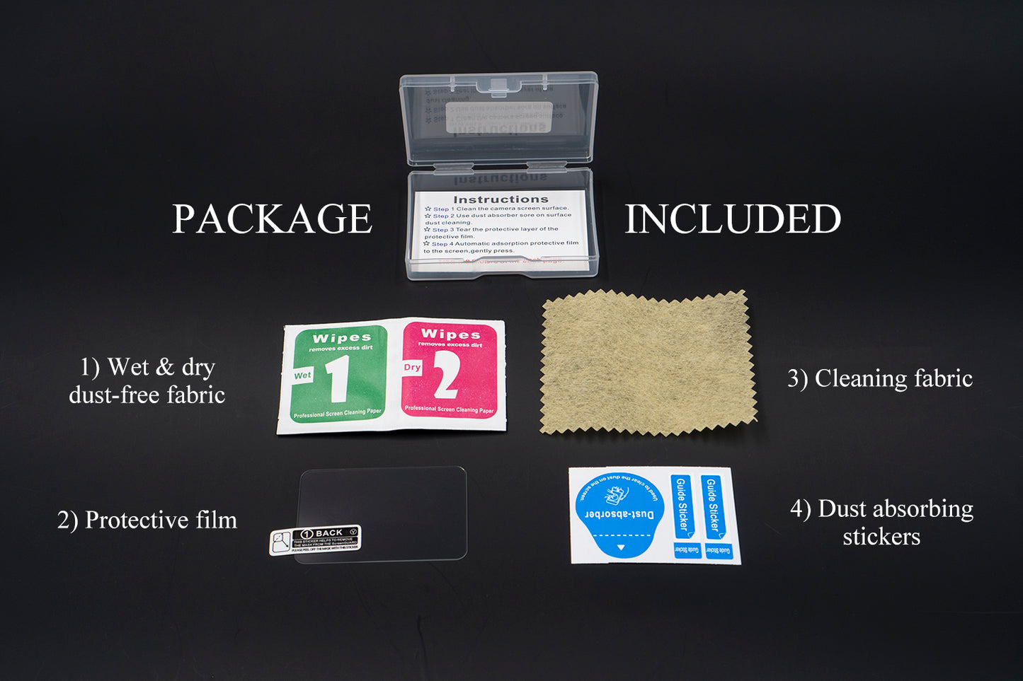 DIVEVOLK Glass protective film for SeaTouch 4 (2pcs/set)