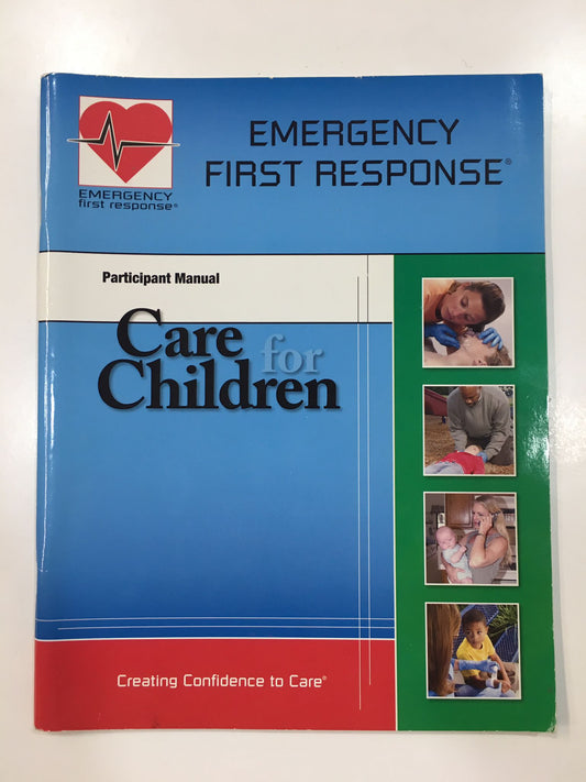 PADI Emergency First Response Care for Children Creating Confidence to Care Manual