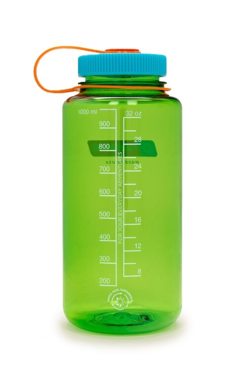 Nalgene Garrafa Wide Mouth Sustain Water Bottle 1L Verde Lima