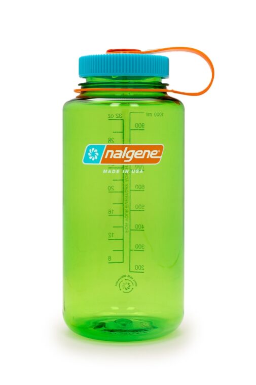 Nalgene Garrafa Wide Mouth Sustain Water Bottle 1L Verde Lima