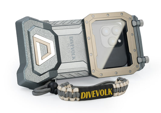 DIVEVOLK SeaTouch 4 MAX PLUS Underwater Housing - Grey (NEW)