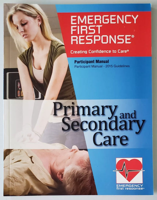 PADI EFR(Emergency First Response) PSC(Primary And Secondary Care) Manual