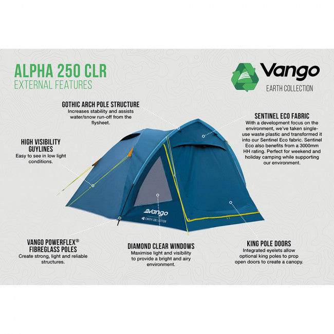 Vango Tenda Alpha 250 CLR