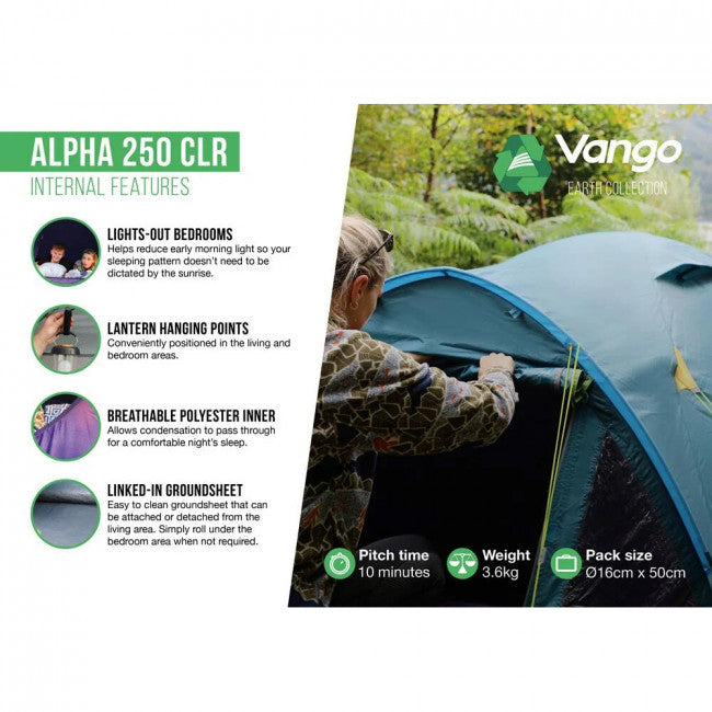 Tienda de campaña Vango Alpha 400