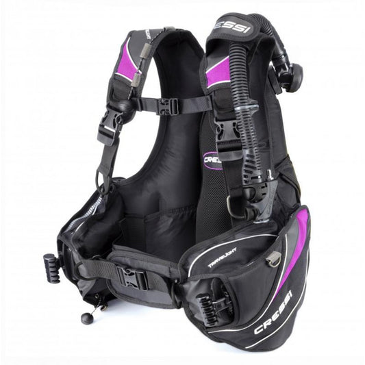 Cressi Chaleco Buceo BCD Travellight 2.0 Mujer