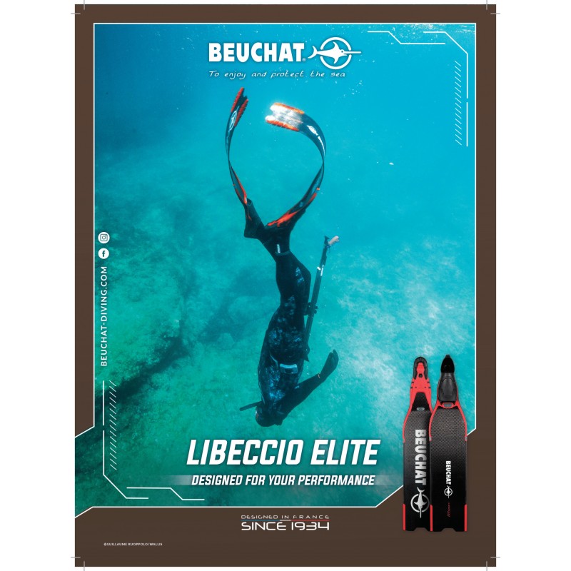 outpro-Beuchat-Barbatanas-de-caça-de-submarina-Libeccio-Elite-Carbon-