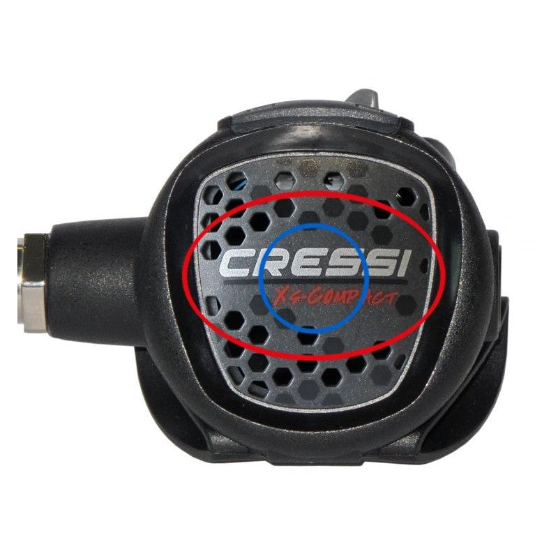 outpro-Cressi-Regulador-/-1ºandar-com-octopus-/-2ºandar-XS-COMPACT-AC2-